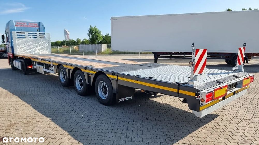 MAX Trailer platforma z hydraulicznie opuszczaną i wysuwaną rampą najazdową - 25
