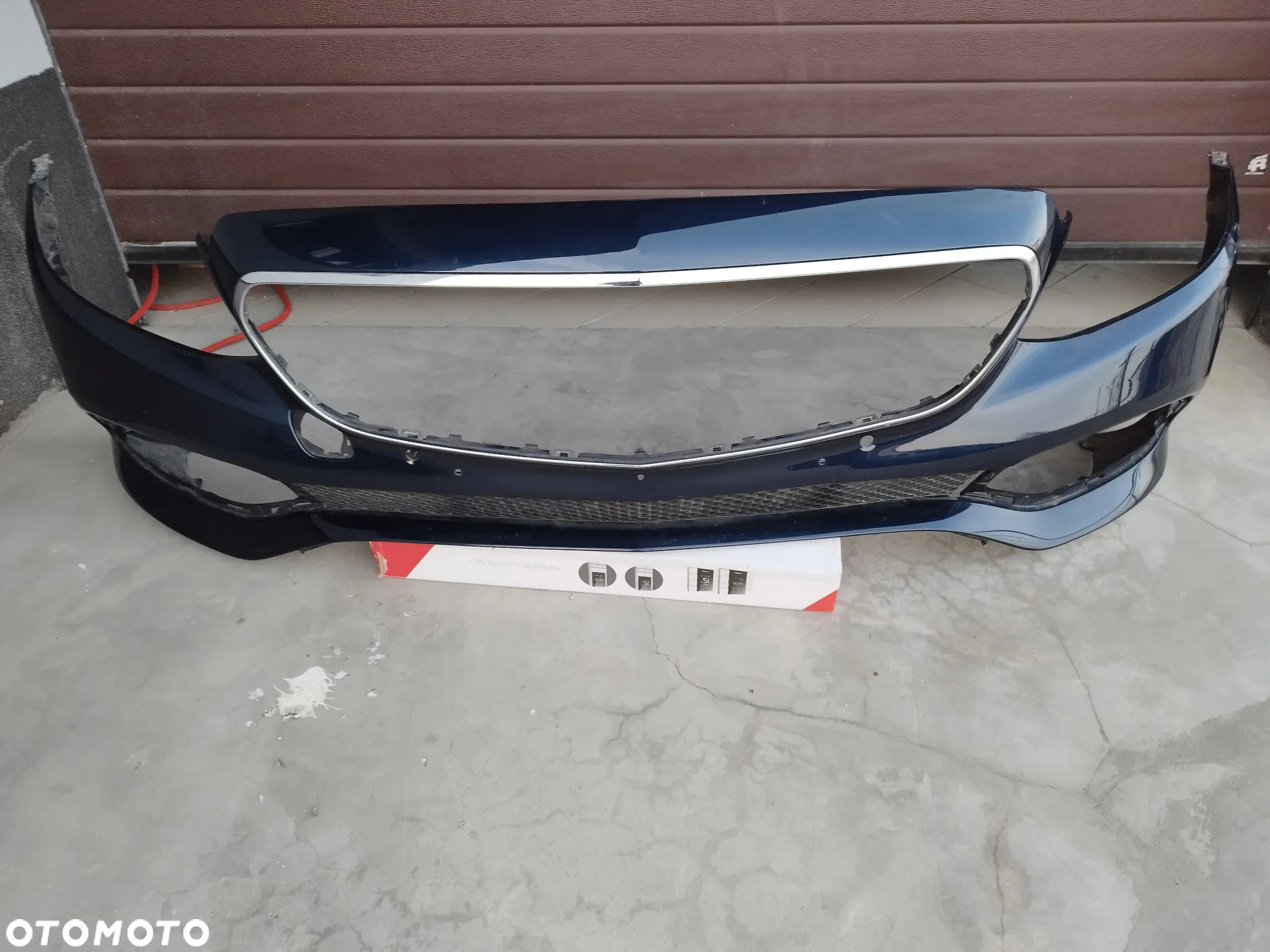 Mercedes W213 E- KLASA zderzak przód przedni osłona ramka A2138850338649999 - 6