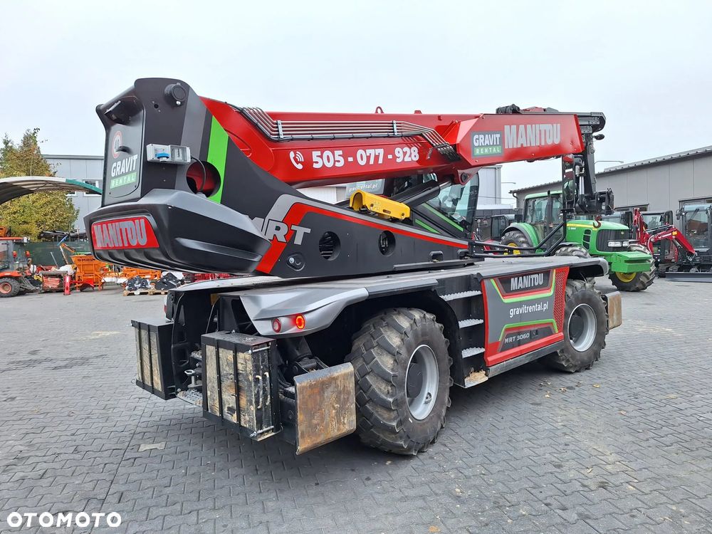 Manitou ładowarka teleskopowa obrotowa MRT 3060 Vision + - 3