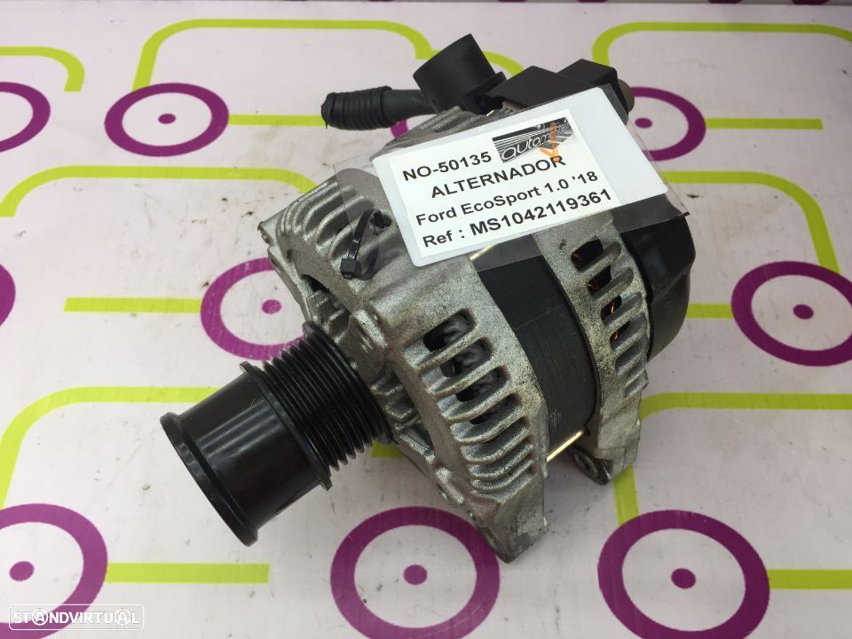 Alternador Ford Ecosport Class 1.0i 125Cv de 2018 - Ref: MS1042119361 - NO50135 - 1