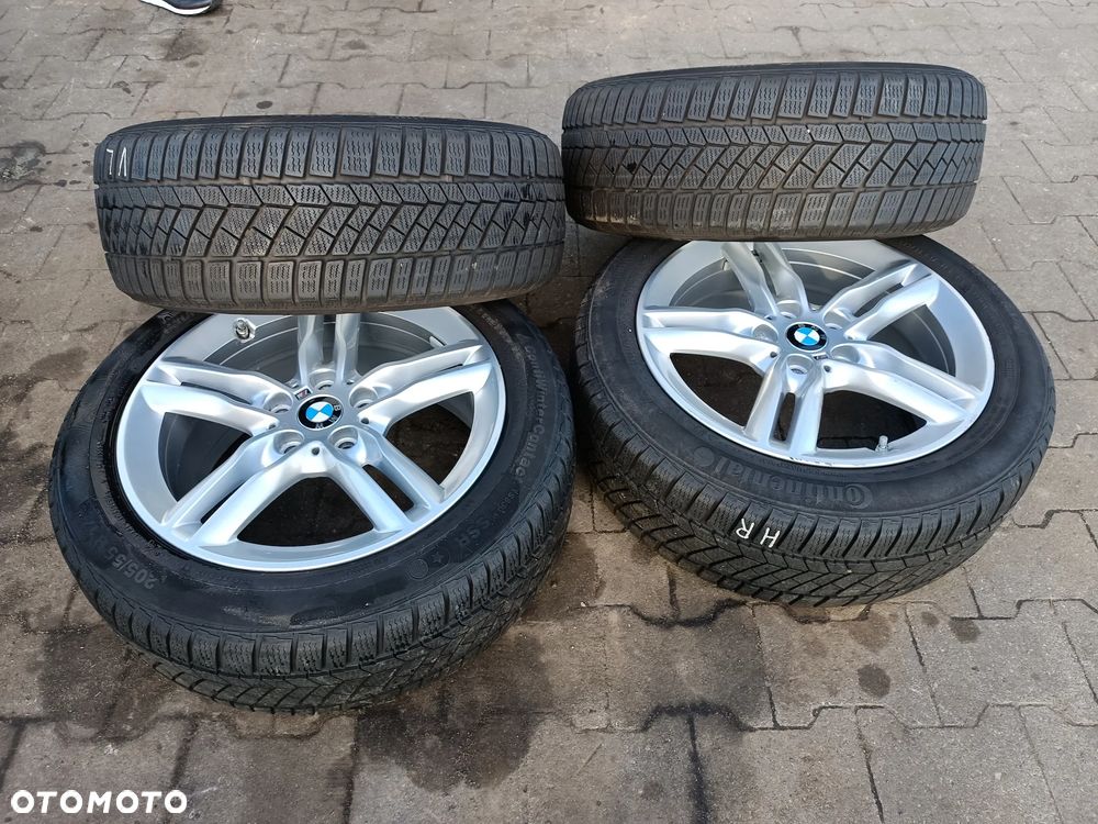 KOMPLET KÓŁ BMW 17 M PAKIET 205/55 17 OPONY ZIMA 2017 ROK - 2