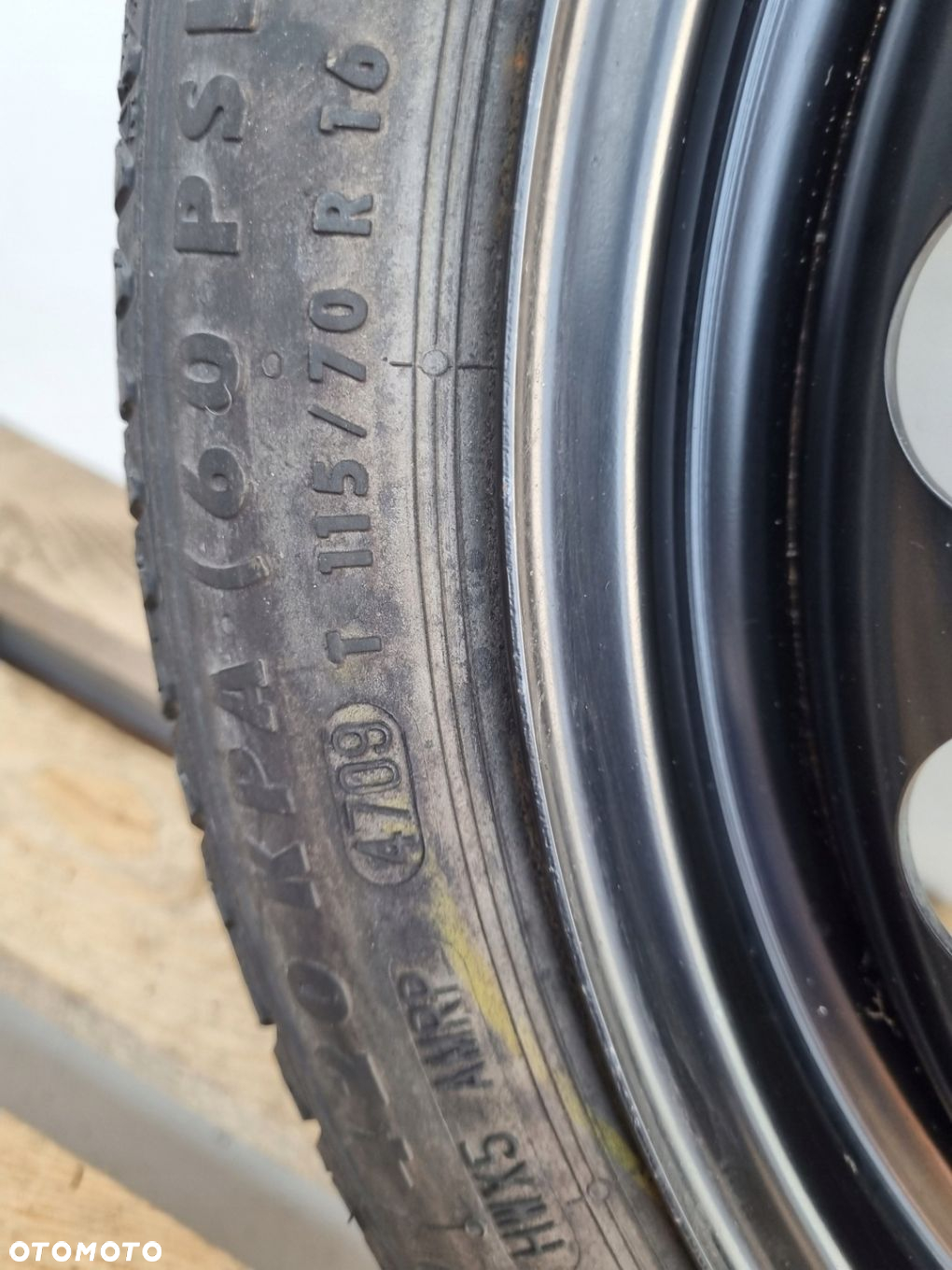 Opel Zafira B Astra H KOŁO DOJAZDOWE dojazdówka 115/70 R16 5x110 2160141 - 6