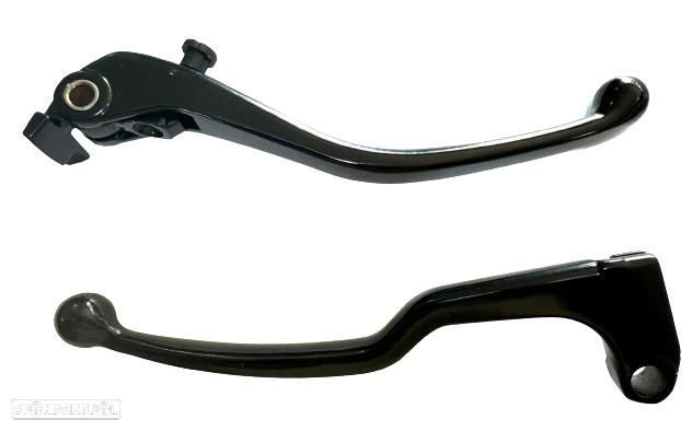 par manetes yamaha yzf r6 06-07 yzf r1 04-08 black - 1