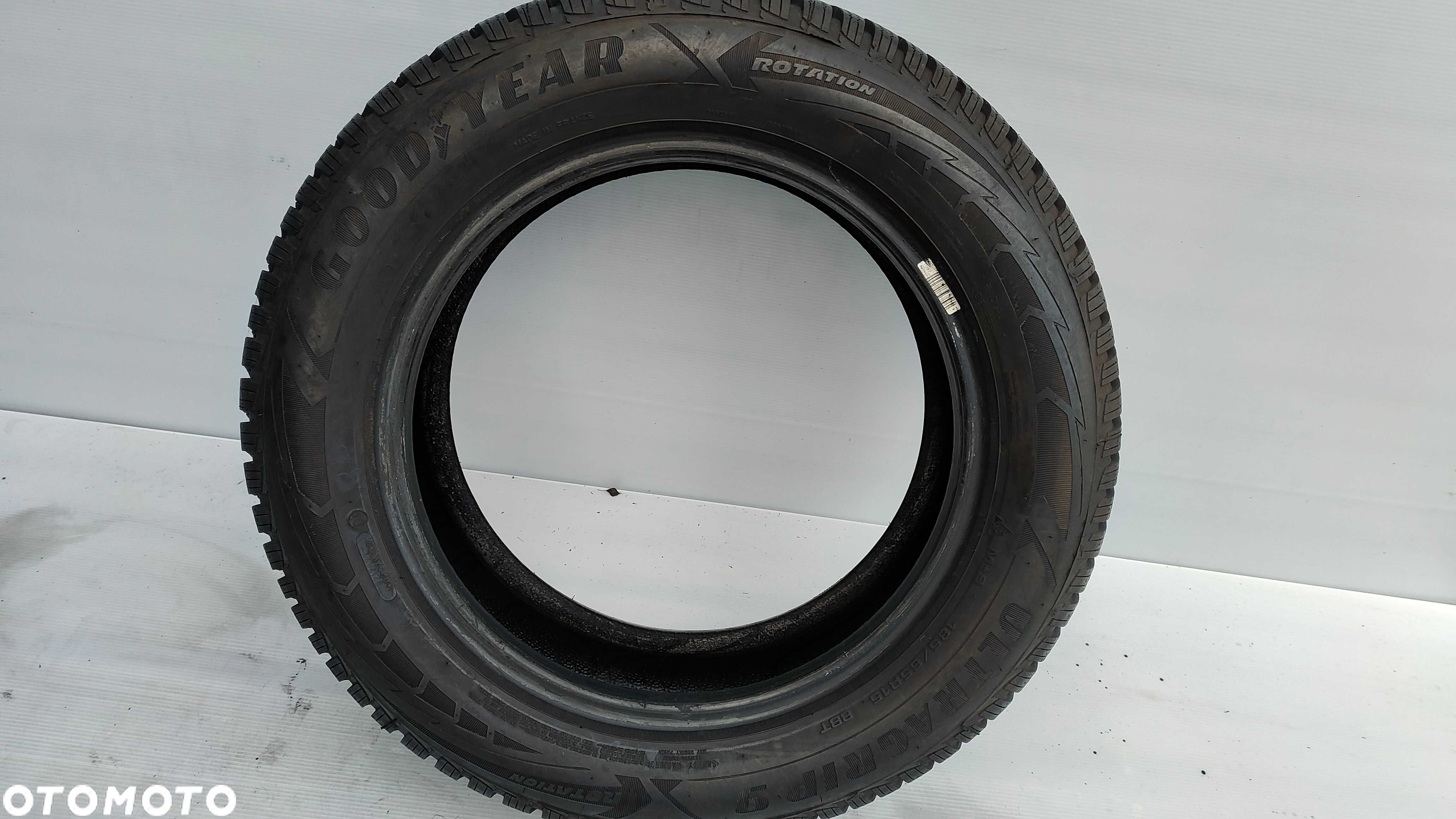 Opony Zimowe 185/65/15 Goodyear 2szt 8mm MB - 4