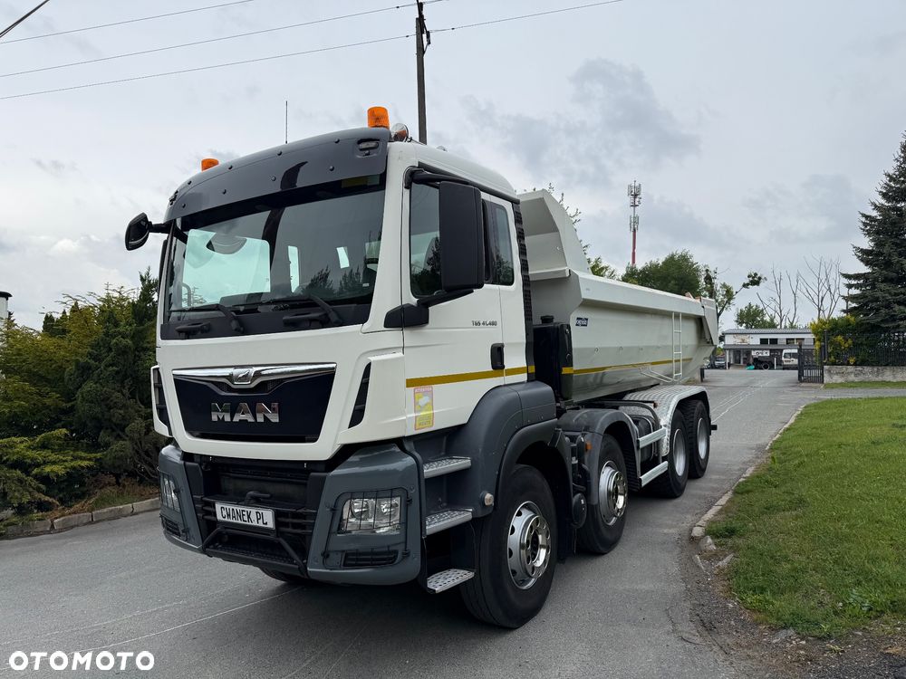 MAN TGS 41.480* 8x4* Wywrot* Hydroklapa* Koła 85%* Z Francji* Stan - 2
