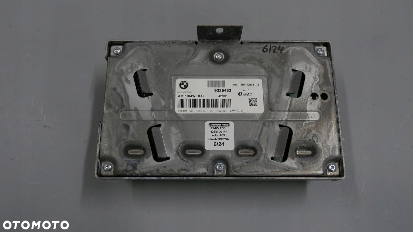 BMW F33 F83 WIĄZKA INSTALACJA NAGŁOŚNIENIA TOP HIFI WZMACNIACZ AMPLITUNER - 3