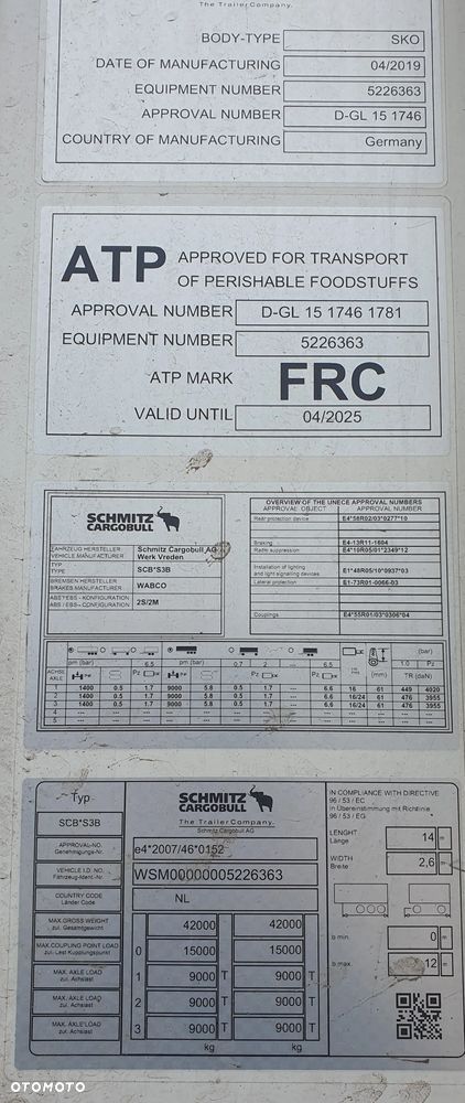 Schmitz Cargobull Serwisowana w NL, Agregat Carrier Vector 1950MT - 17