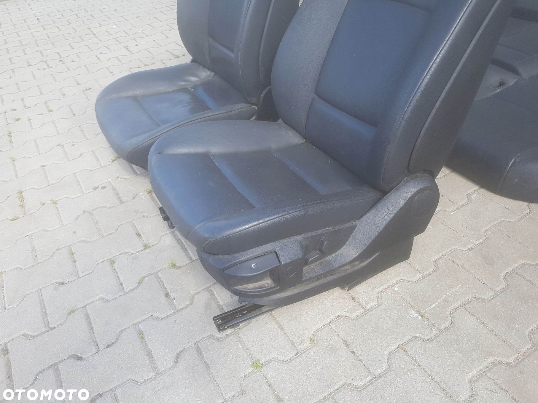 BMW 5 F10 FOTELE SKÓRZANE SKÓRY KANAPA ANGLIK - 5
