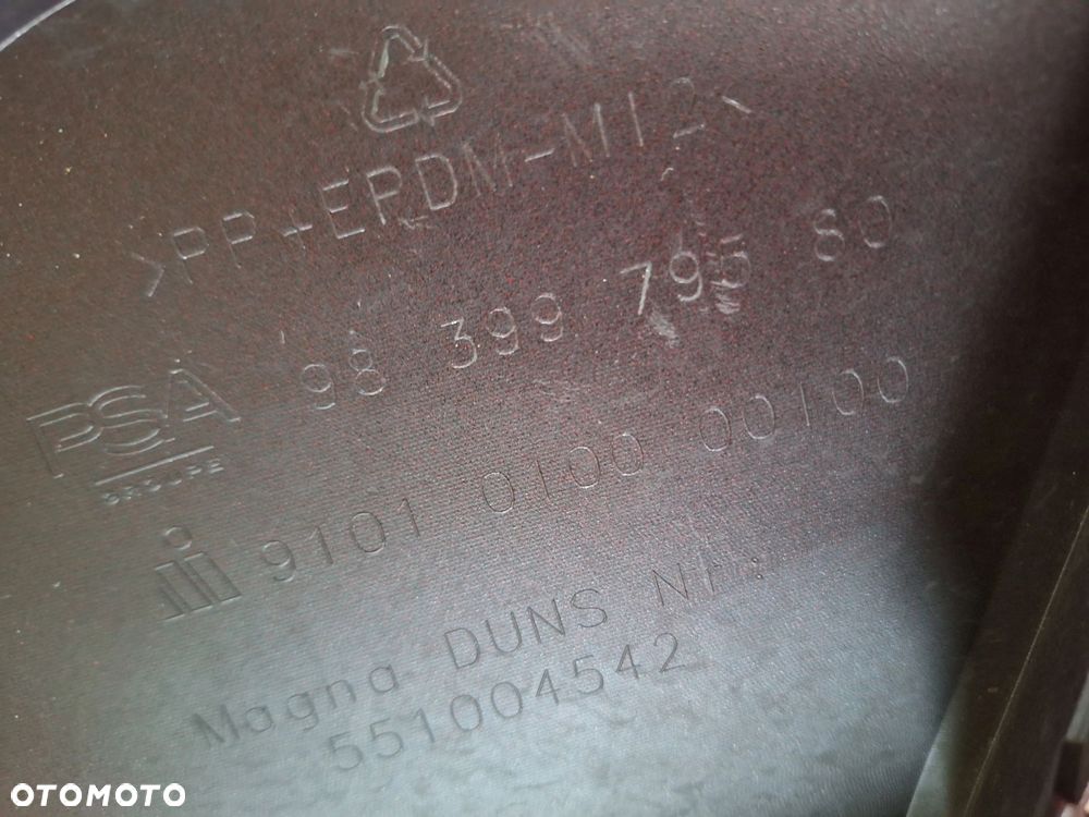 OPEL ASTRA VI 6 L GS LINE GSi Line NIE KLEJONY! KOLOR: PEPERONCINO RED ZDERZAK PRZÓD PRZEDNI ORYG 9839979580 WYSYŁKA 24H - 14