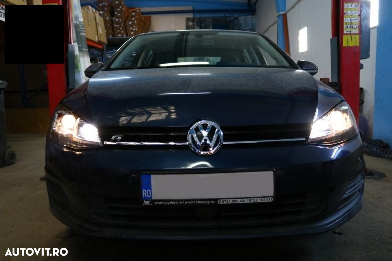 Faruri LED Bi-Xenon Look VW Golf 7 VII (2012-2017) Facelift G7.5 R Line Design cu - livrare gratuita - 8