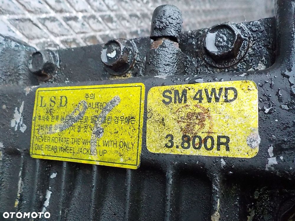 HYUNDAI SANTA FÉ I DYFER MOST 3.800R SM 4WD - 3