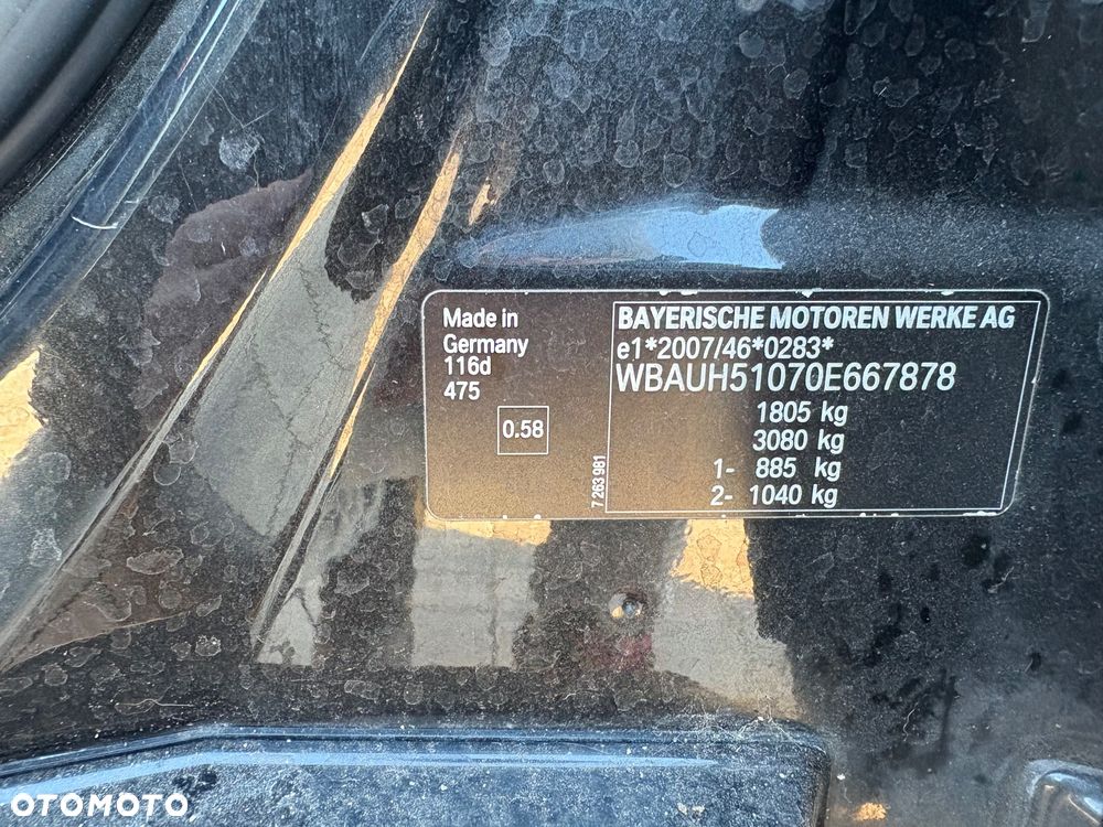 BMW Seria 1 116d DPF - 7