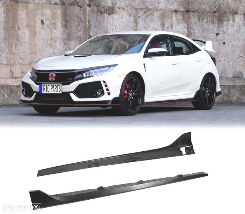 EMBALADEIRAS HONDA CIVIC 16- LOOK NEW TYPE R - 1