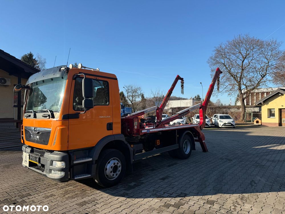 MAN 15.250 TGM bramowiec, MEILLER, pilot, 234 t.km.! - 5