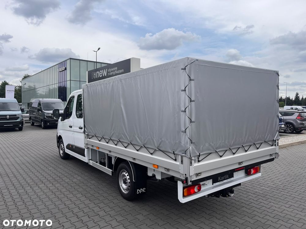 Renault Master Doka 7 os. + plandeka do wys. kabiny - 7