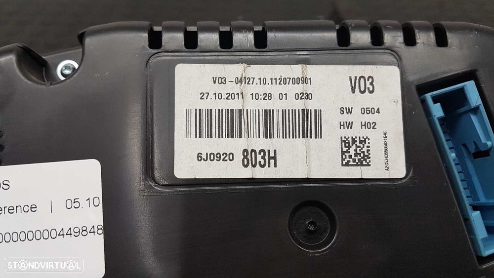 QUADRANTE SEAT IBIZA SC (6J1) REFERENCE - 4