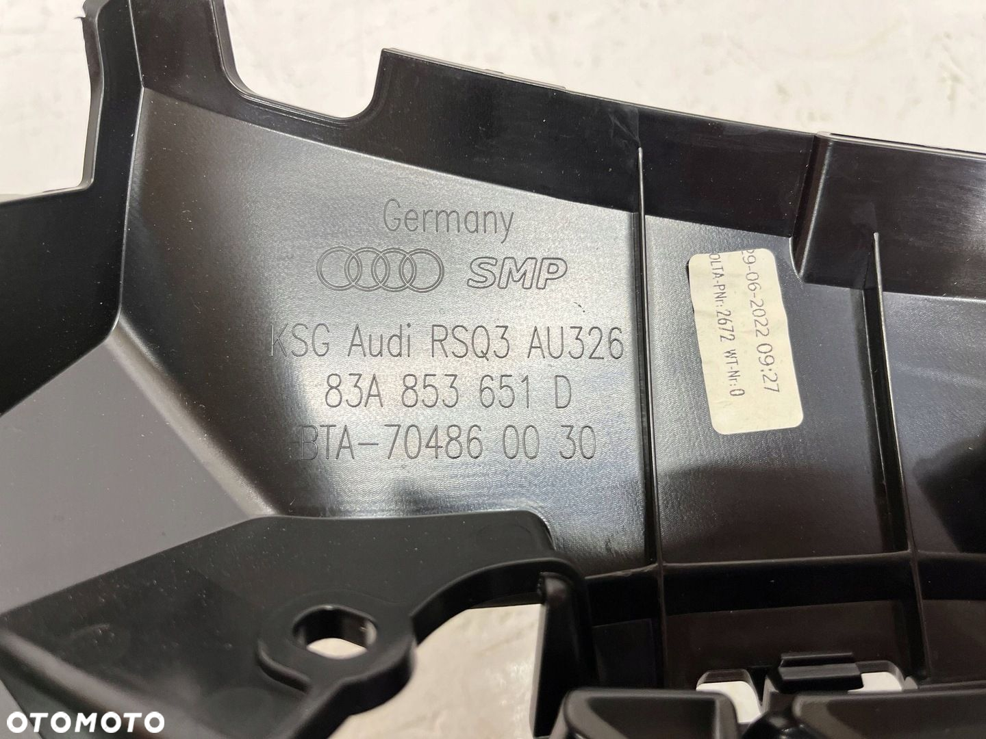Audi RSQ3 2018- ATRAPA GRILL 83A853651D ORG - 13