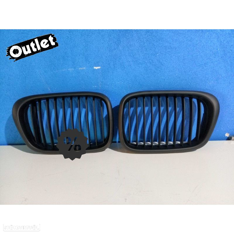 C011062C1 GRELHAS PARA BMW E39 95-03 LOOK M PRETO MATE - 3