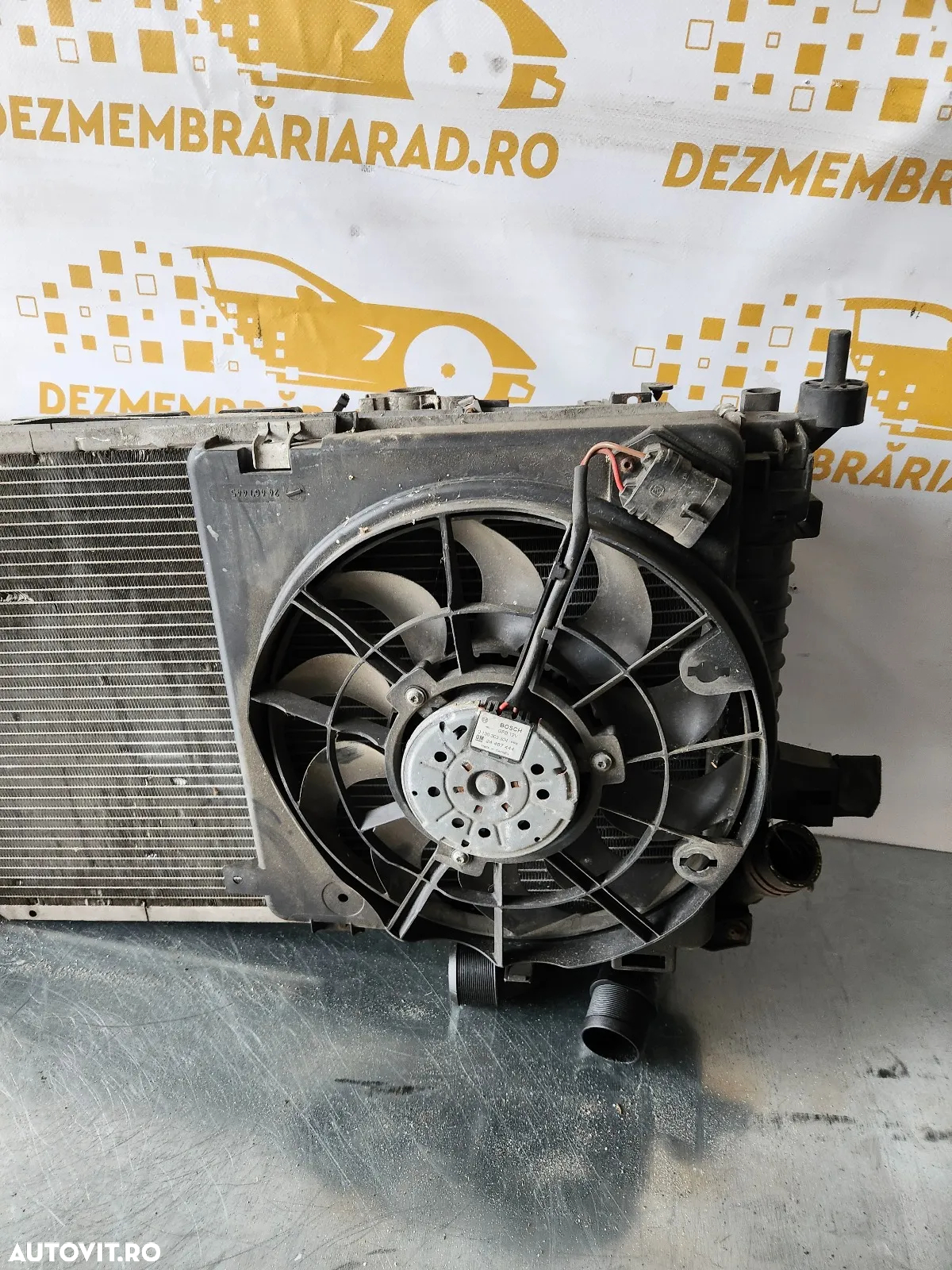 Grup Radiatoare Radiator Apa Clima Intercooler Termocupla Ventilator Clima Opel Astra H Zafira B 1. - 3