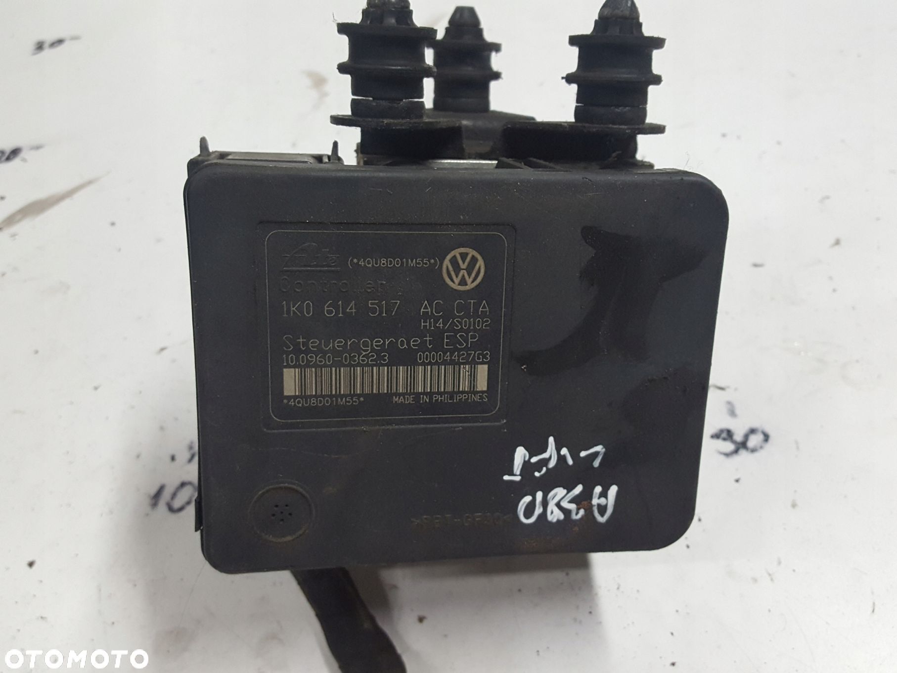 AUDI A3 8P LIFT 08-12r POMPA HAMULCOWA ABS 1K0614517AC - 1