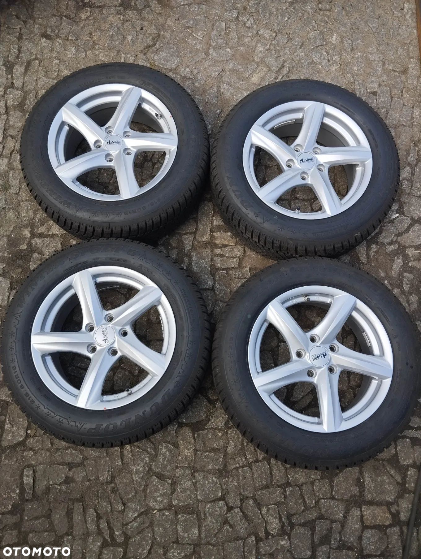 Koła zimowe do VW Passat B8 16'' 215 60 Dunlop 7J ET45 - 1