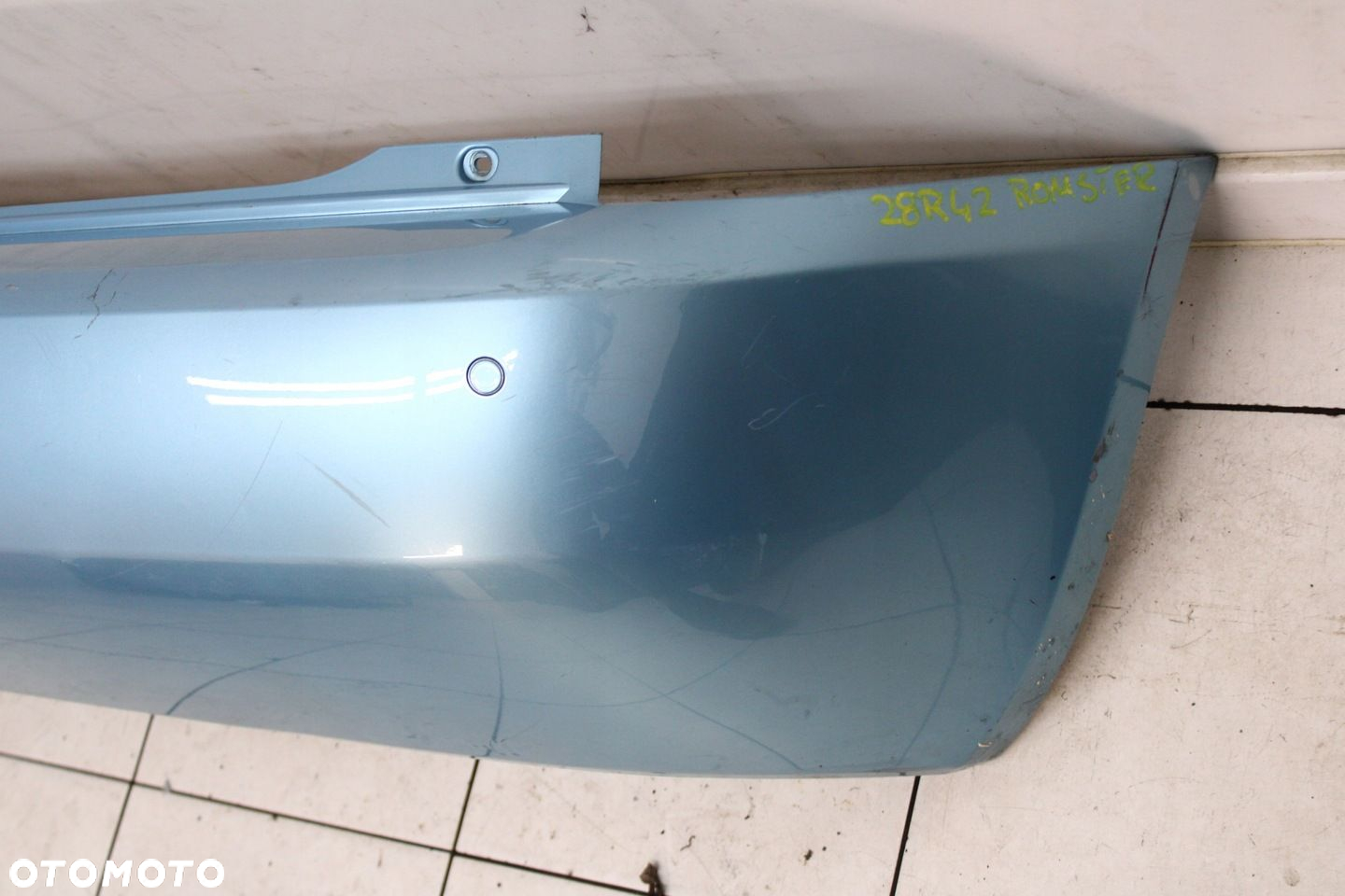 SKODA ROOMSTER 06R- ZDERZAK TYŁ TYLNY PDC 9444 - 4
