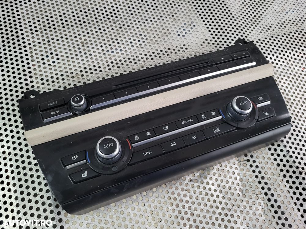 Panou Modul Clima Climatronic Cu Incalzire Scaun Bmw F10 F11 F06 F12 F13 F07 Cod 9331829 Dezmembrez Bmw F10 F11 LCI M Paket Cod Motor N55B30 3.0 3.5 4.0 Benzina An 2012-2013-2014-2015-2016-2017 - 4