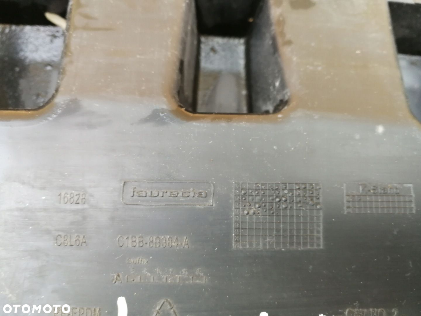 FORD FIESTA MK7 LIFT 13- OSŁONA PŁYTA POD ZDERZAK PRZÓD C1BB-8B384-A - 8
