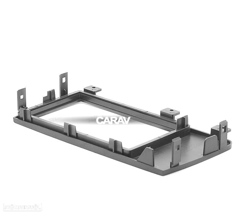 MOLDURA ADAPTADOR PRETO PARA RADIO 2-DIN PARA VOLVO S60 05-10 V70 XC70 05-07 - 4