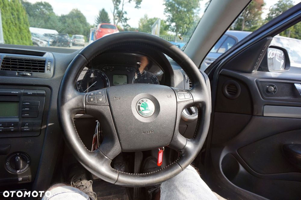 KIEROWNICA SKÓRZANA SKÓRA OCTAVIA II 1Z5  SKODA 2004-2008 - 3