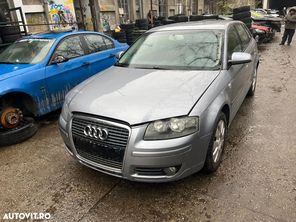 Bara fata completa Audi A3 8P facelift gri LY7H 2006 - 10