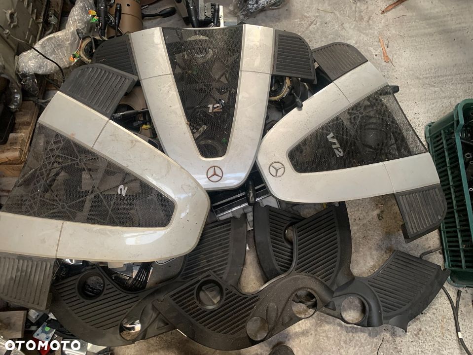 oslona pokrywa silnika mercedes v12 w221 w216 600 - 1