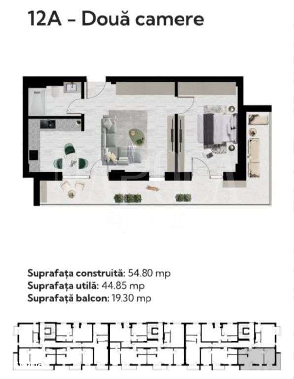 Apartament 2 camere de vanzare in Baile Felix, Cordau — fotografia 1