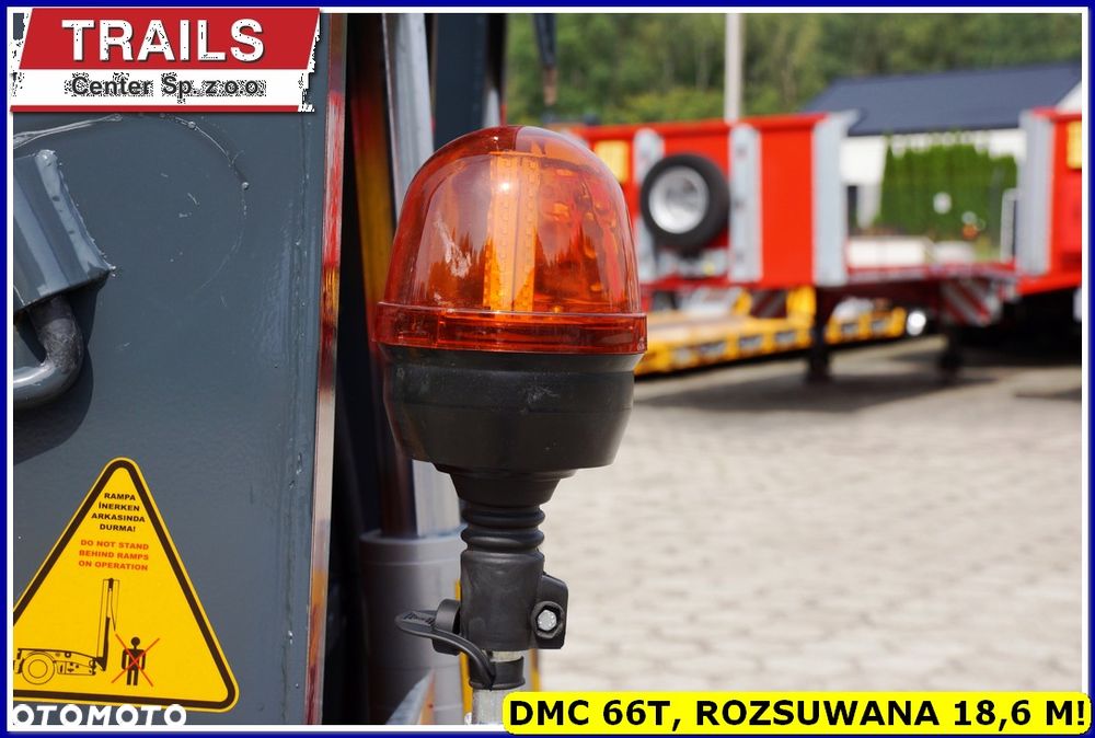 Inny Niska podłoga 4-osie, rozciągana dł. 18,60 m,  własne PTO, NAJAZDY HYDRAULICZNE. !!! - 33