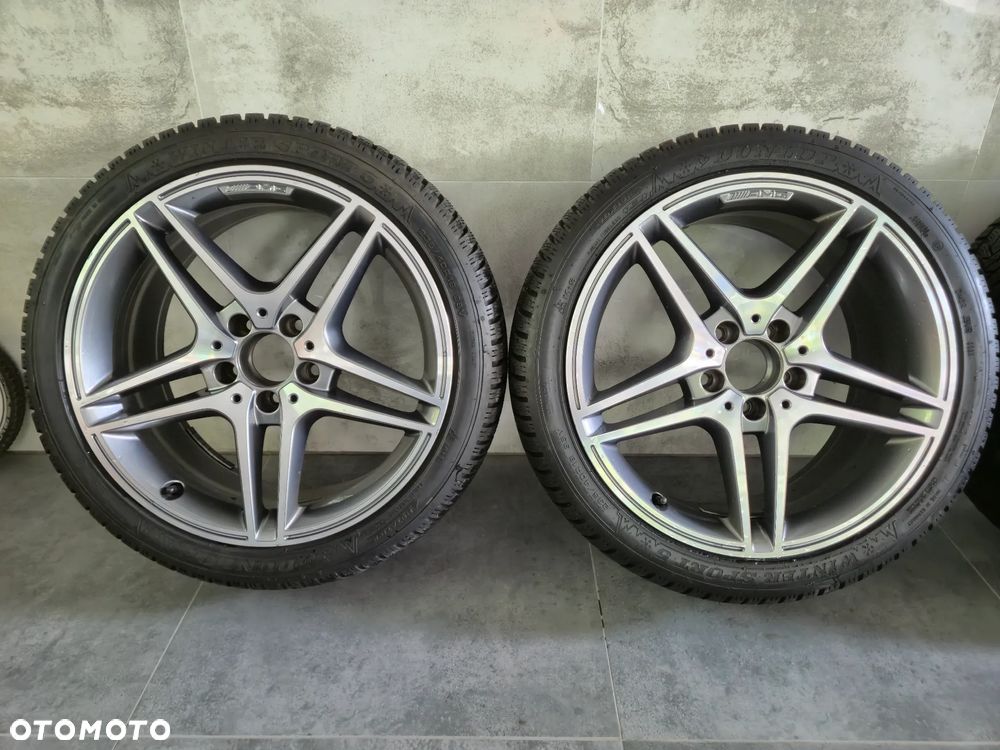 Felgi Koła Mercedes-Benz AMG RONAL 8x18 ET45 A2044019402 opony DUNLOP WinterSport 5 235/40/18 - 3