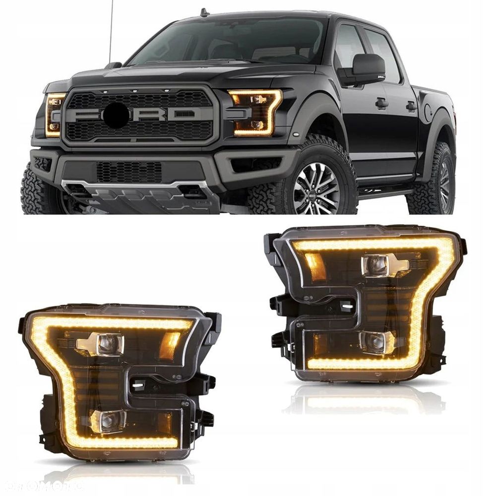 Reflektory Lampy kp Vland LED Ford F150 F-150 XIII mk 13 14-18 Raptor -20 - 1
