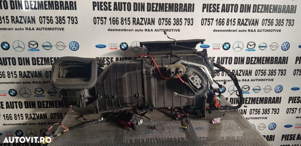 Tulumba Ansamblu Aeroterma Ventilator Radiator Bord Audi A6 4G C7 A7 An 2011-2018 Volan Stanga - 1