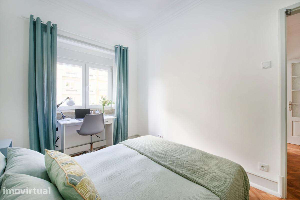 Quarto - localizado em Alameda Lisbon - Grande imagem: 4/32
