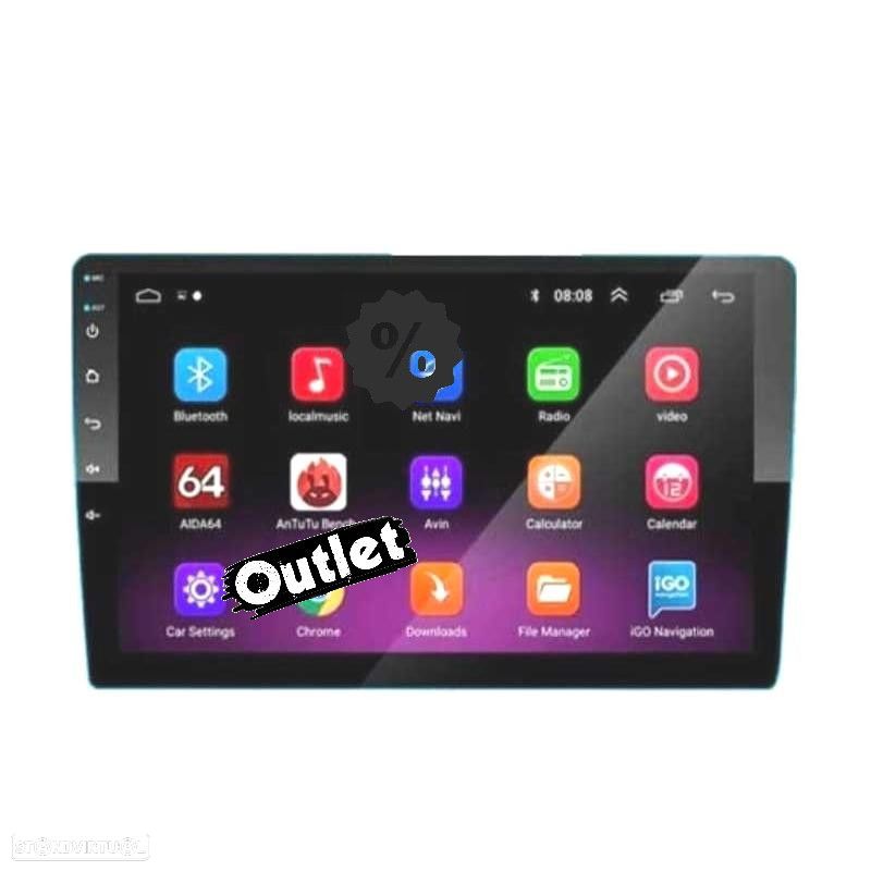 M010002L1 AUTO RADIO 9" ANDROID 13 QUAD CORE 64GB ROM - 1