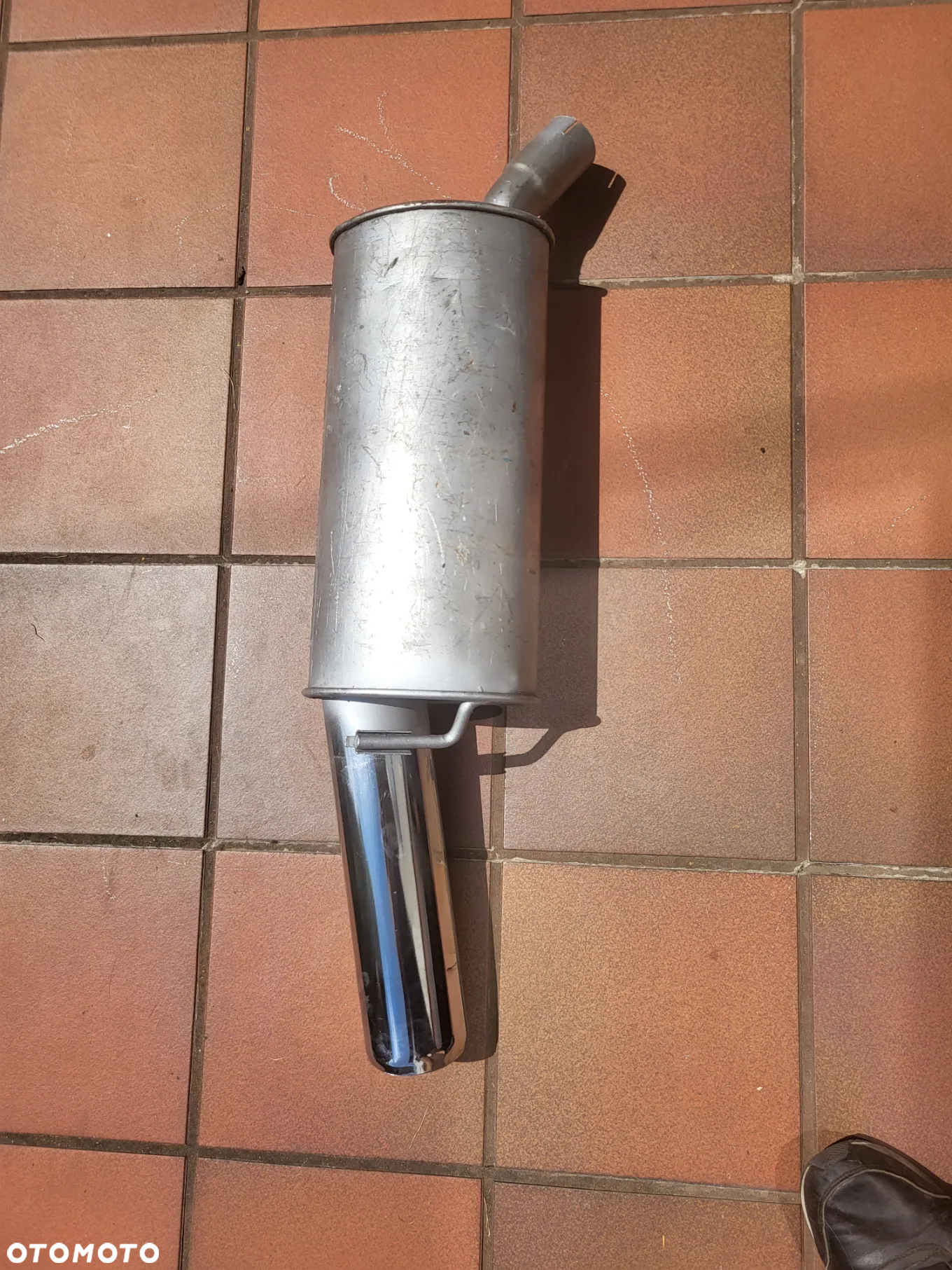 TŁUMIK końcowy   CORSA A 1.6 GSI 74 KW 5/88- 100 KM 1988-1992 - 2