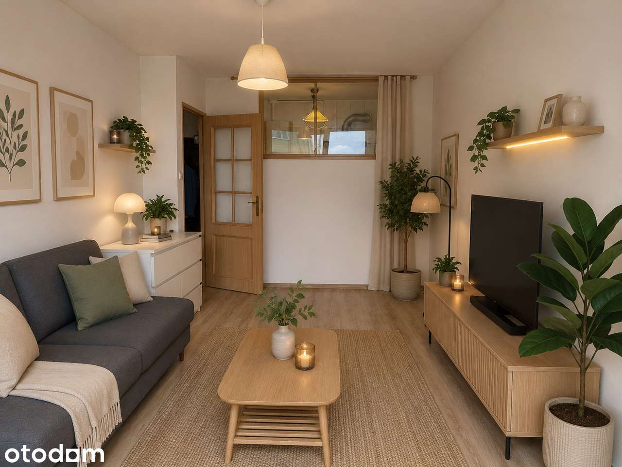 Przytulne 37m², 2 pokoje, 4. piętro z windą