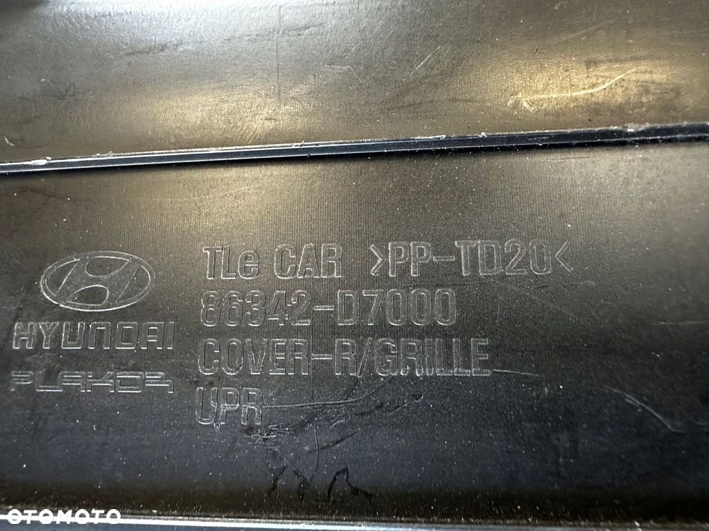 HYUNDAI TUCSON III 15- OSŁONA NA PAS PRZEDNI PRZÓD 86342-D7000 OSŁONA - 5