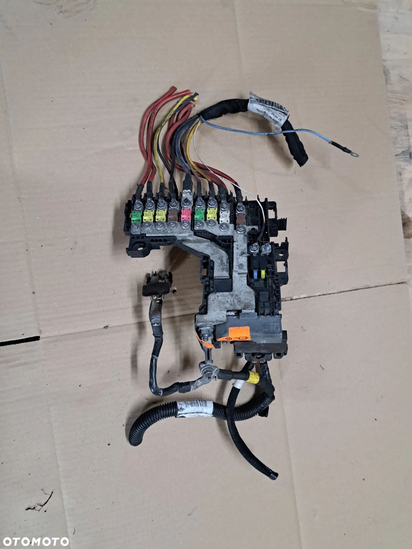 Citroen Peugeot moduł napięcia 9665878280 klema - 1