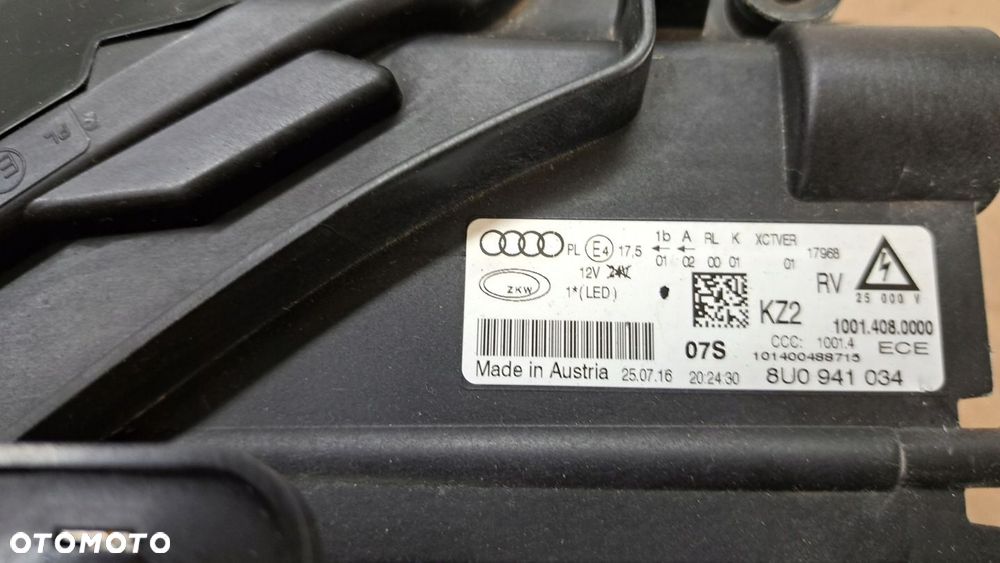 REFLEKTOR FULL LED AUDI Q3 8U0 8U LIFT 2014-2018 EU OE PO LIFCIE - 4