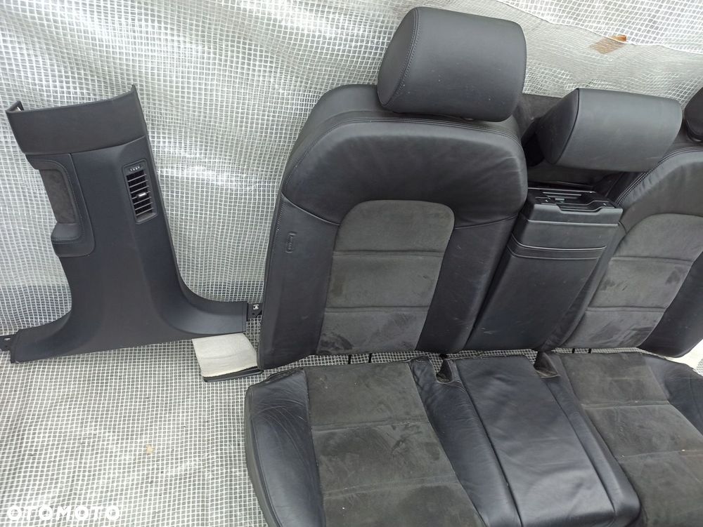 AUDI A8 S8 D3 FOTELE KOMPLET SPORT ALCANTARA ELEKTR GRZANE BOCZKI BO - 10