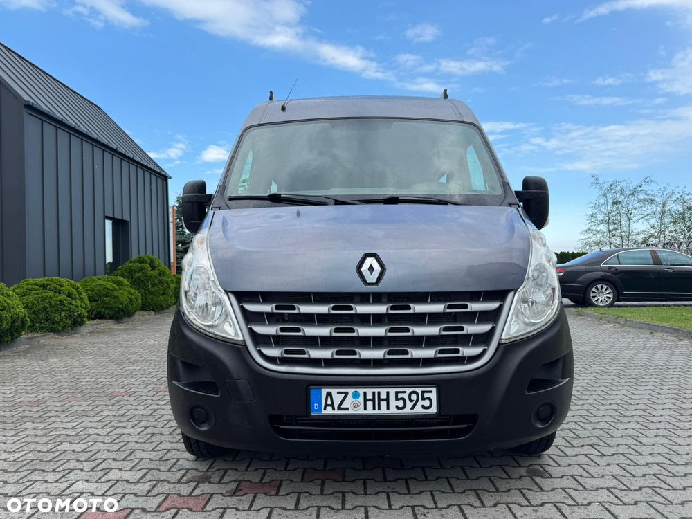 Renault MASTER L4H2 Klima Elektryka Na Bliźniaku Brygadówka Dubel Kabina 7os Hak Serwis - 2