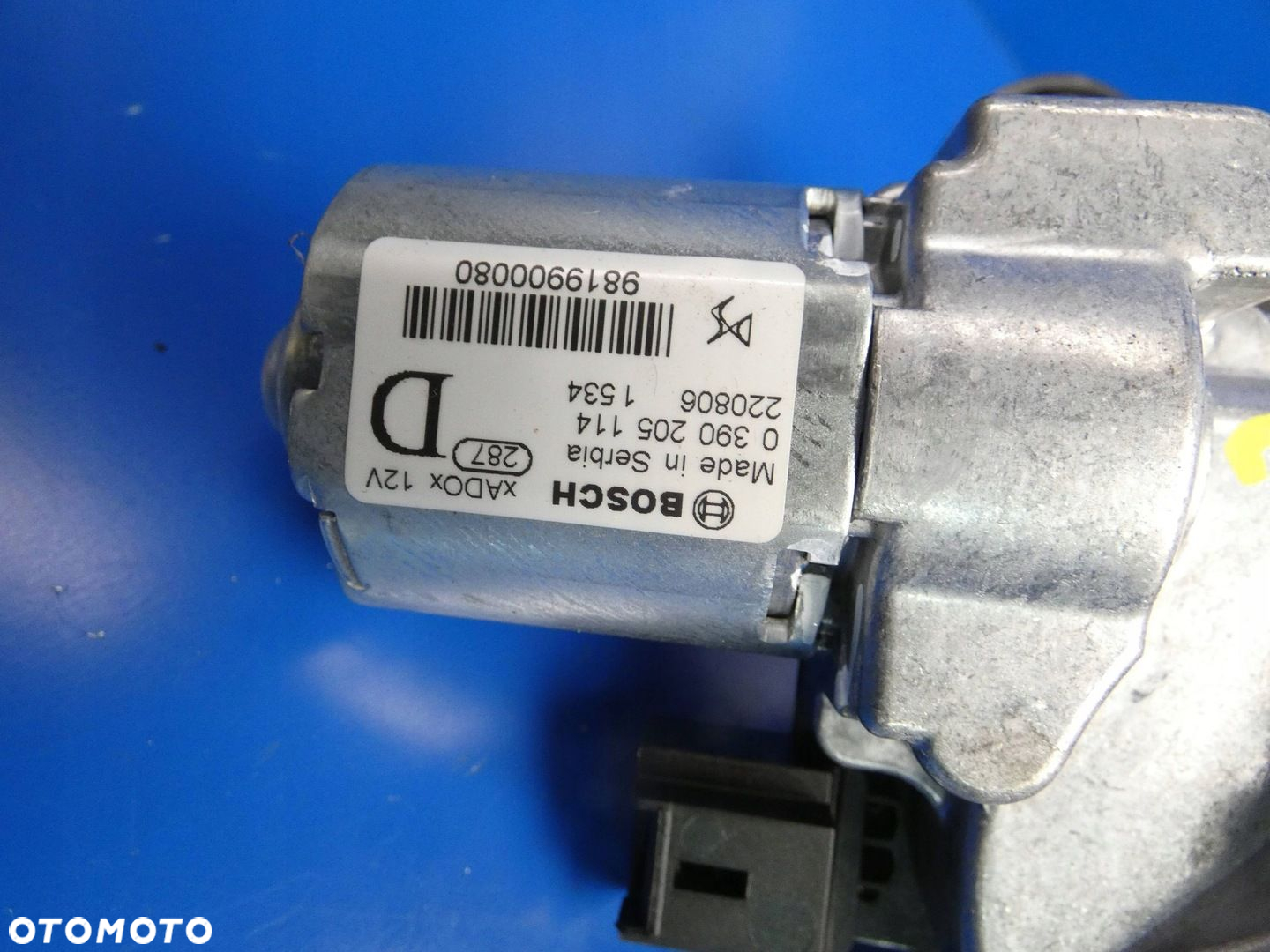 Opel Corsa F PEUGEOT 208 CITROEN C3 SILNICZEK WYCIERACZKI KLAPY TYŁ - 3