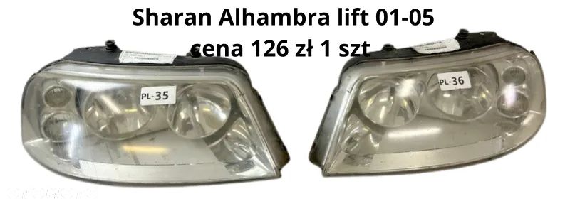 Vw TRANSPORTER T5 04-2009r Reflektor Prawy Lampa Prawa Nowa Oryginał A Lighting 7H1941016J 0301191302 /Vw Sharan Alhambra lift 01-05 reflektor przedni lewy prawy 7M3941015 7M3941016 Tania wysyłka 10 zł - 1