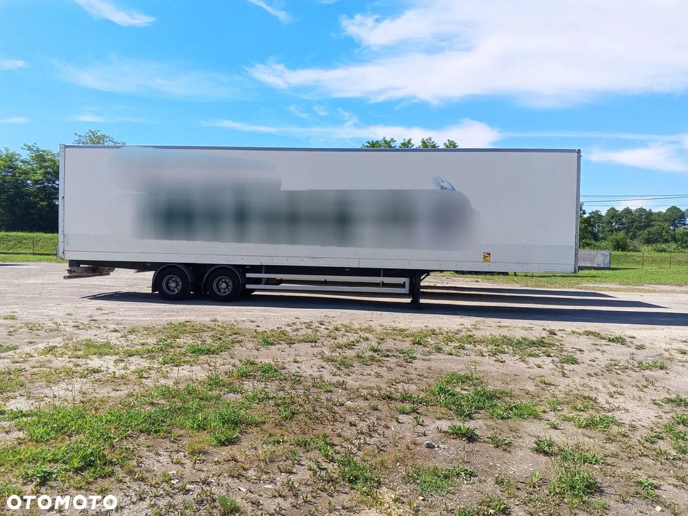 Fruehauf TRAILER/FURGON/KONTENER -IGEALNY TEŻ NA MAGAZYN/MOCNA PODŁOGA -FRANCJA - 2