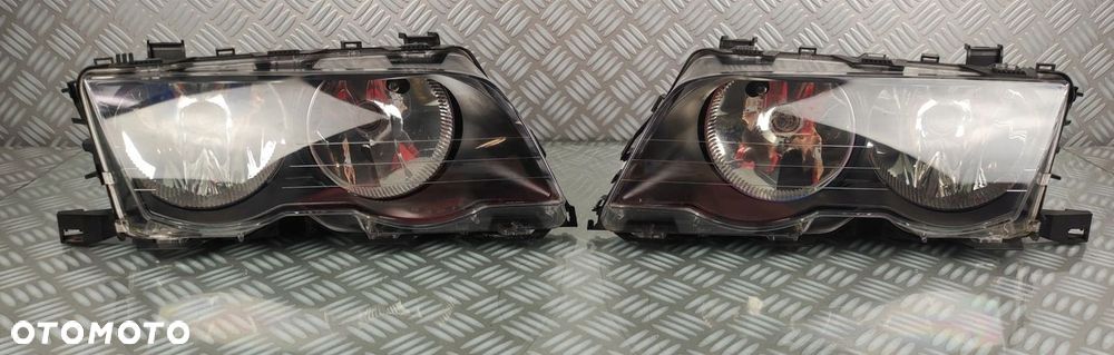 Reflektor lampa lewa lewy prawa prawy przód BMW 3 E46 Sedan Touring… - 2